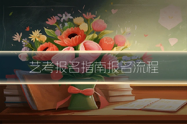 艺考报名指南报名流程
