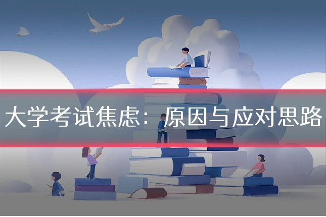 大学考试焦虑：原因与应对思路