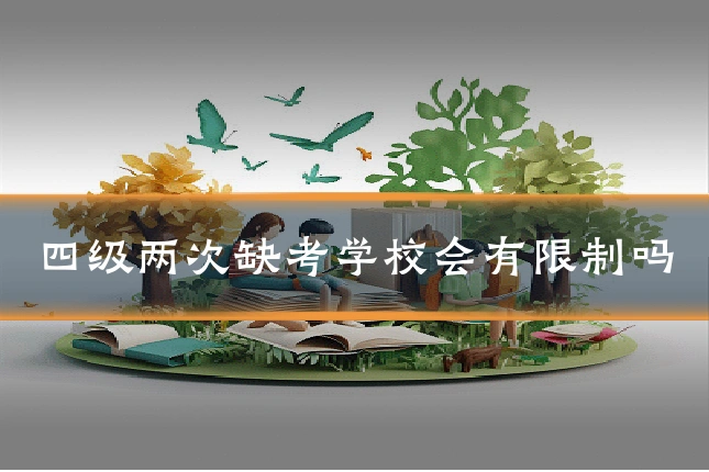四级两次缺考学校会有限制吗