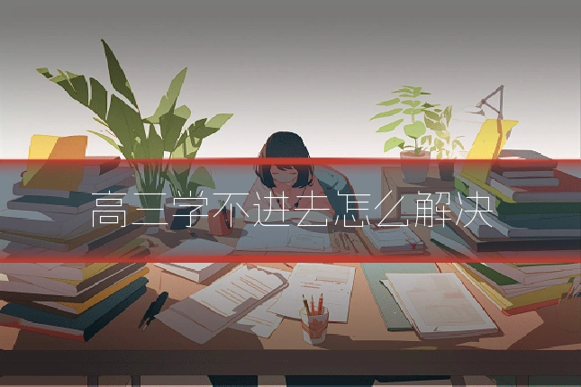 高三学不进去怎么解决