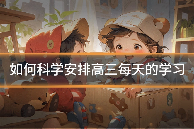 如何科学安排高三每天的学习