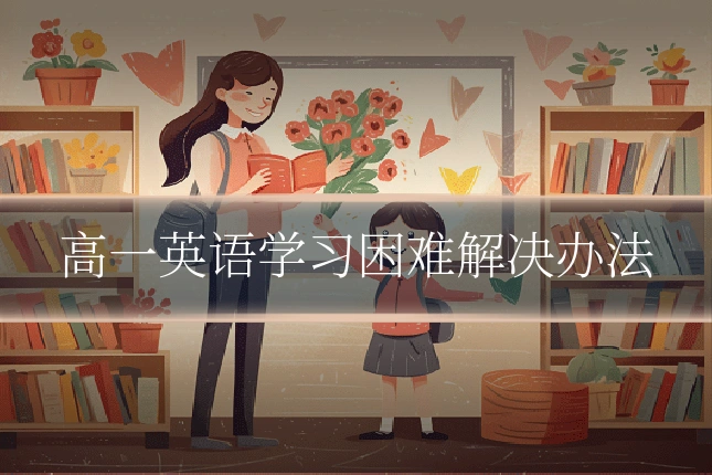 高一英语学习困难解决办法