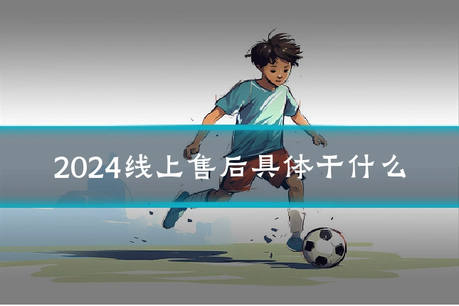 2024线上售后具体干什么