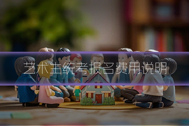艺术生统考报名费用说明