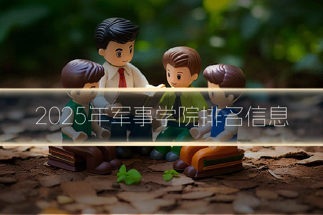 2025年军事学院排名信息
