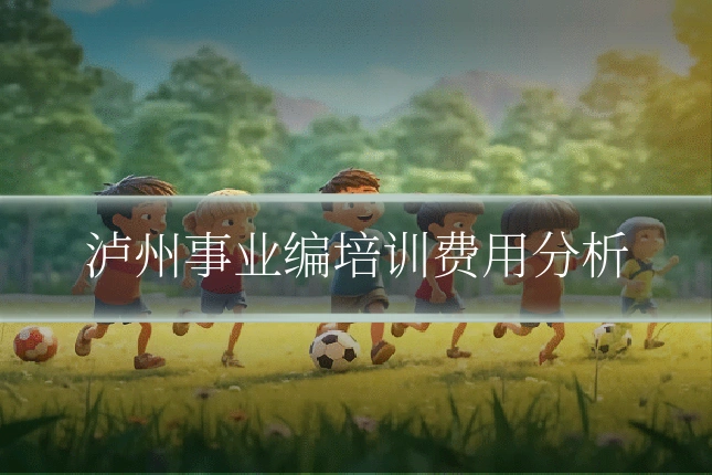泸州事业编培训费用分析