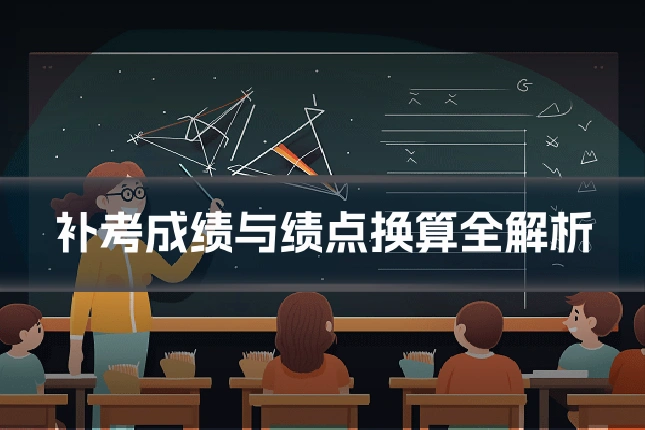 补考成绩与绩点换算全解析
