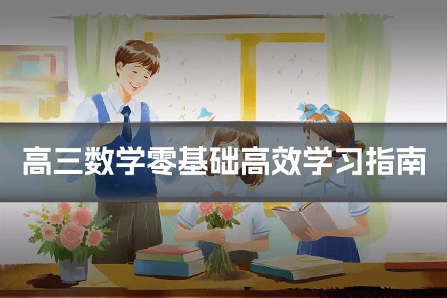 高三数学零基础高效学习指南