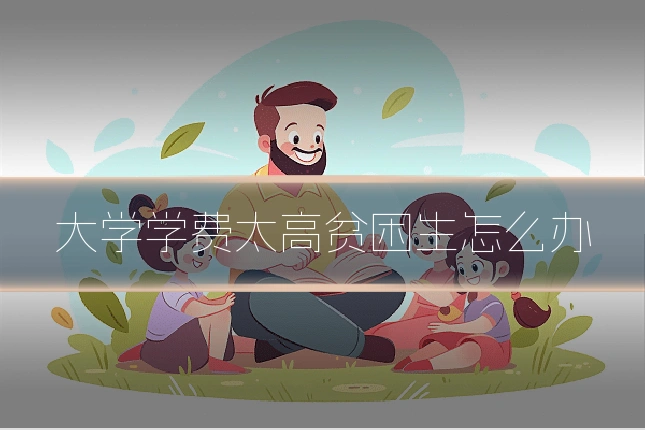 大学学费太高贫困生怎么办