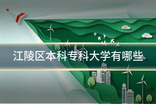 江陵区本科专科大学有哪些