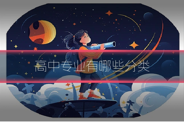 高中专业有哪些分类