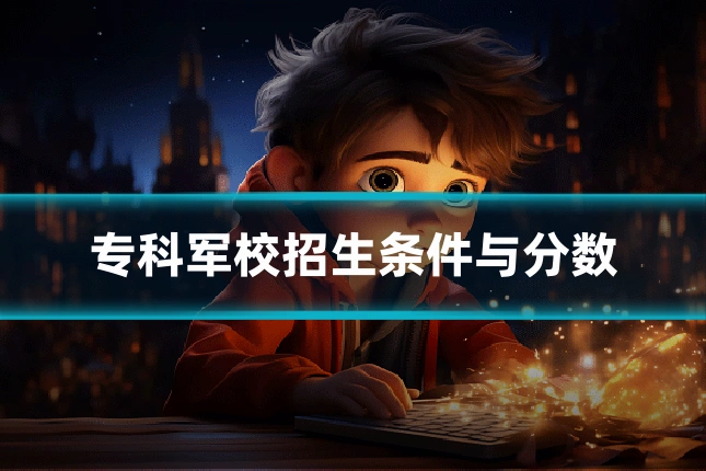 专科军校招生条件与分数