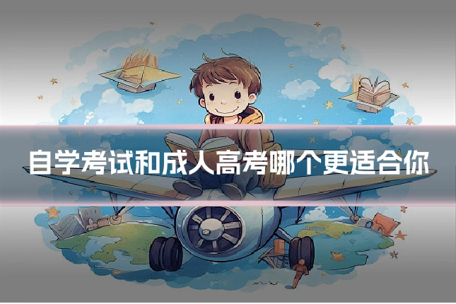 自学考试和成人高考哪个更适合你