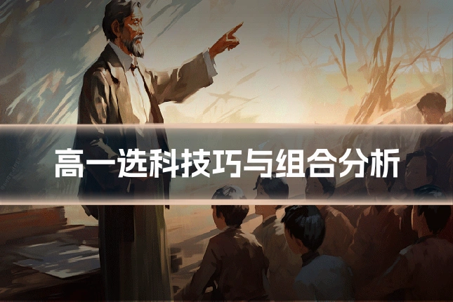 高一选科技巧与组合分析