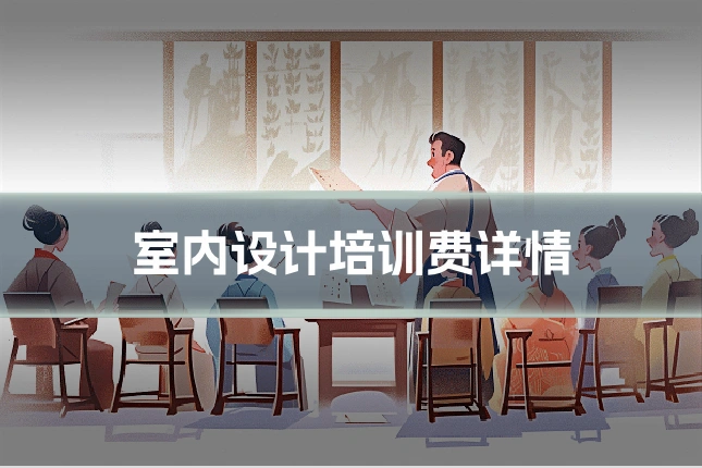 室内设计培训费详情