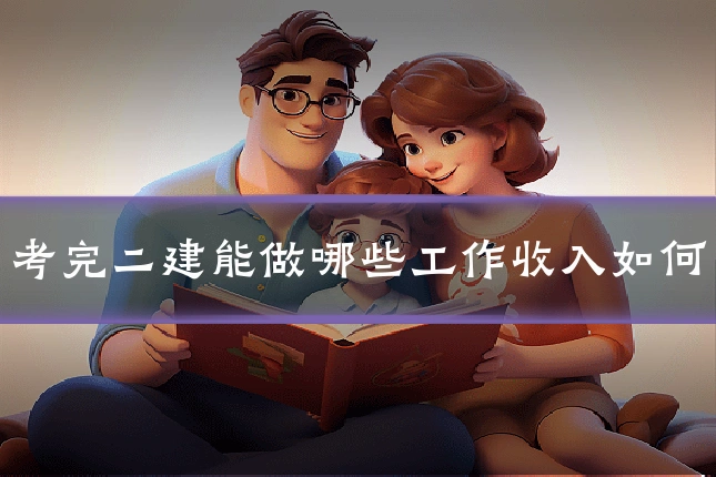 考完二建能做哪些工作收入如何
