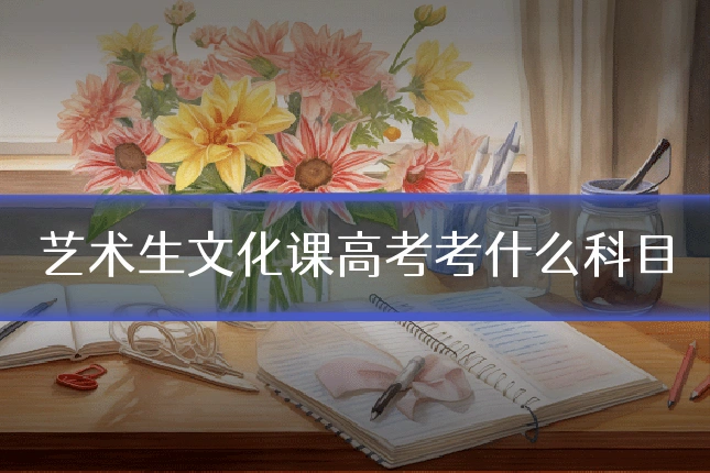 艺术生文化课高考考什么科目