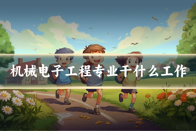 机械电子工程专业干什么工作