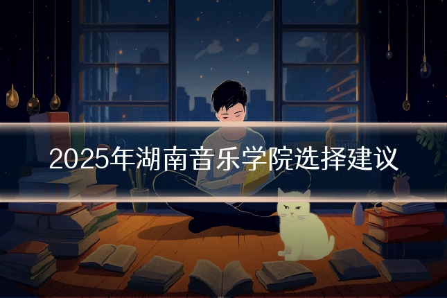 2025年湖南音乐学院选择建议