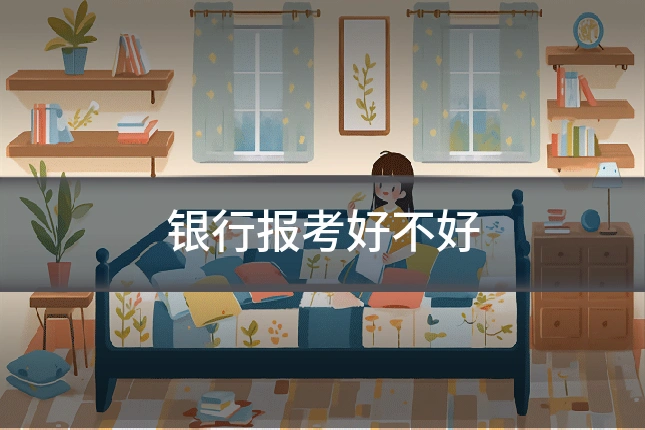 银行报考好不好