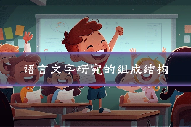 语言文字研究的组成结构