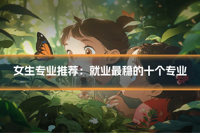 女生专业推荐：就业最稳的十个专业
