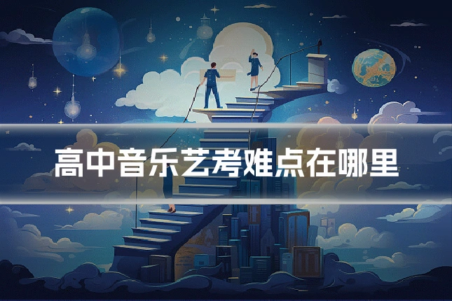 高中音乐艺考难点在哪里