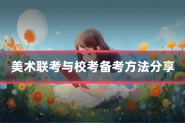 美术联考与校考备考方法分享