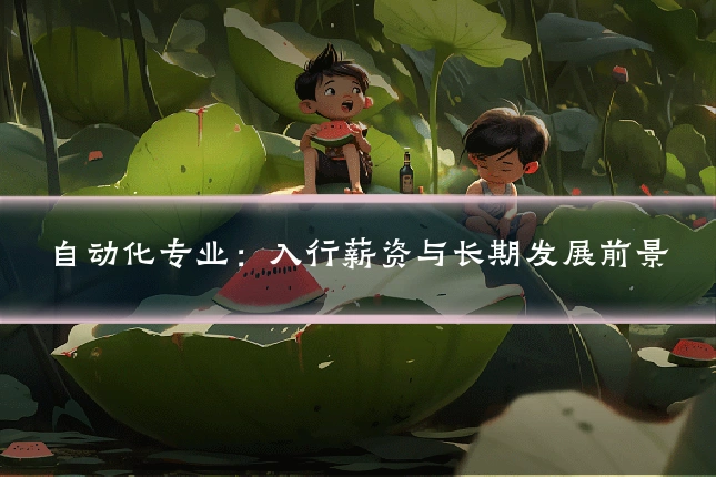自动化专业：入行薪资与长期发展前景