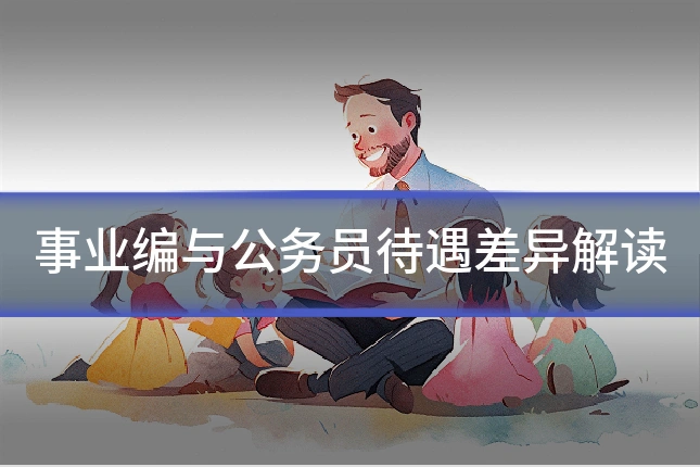 事业编与公务员待遇差异解读