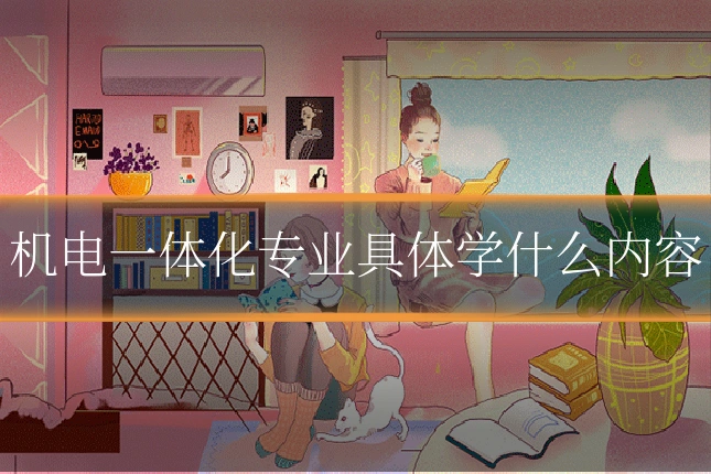 机电一体化专业具体学什么内容