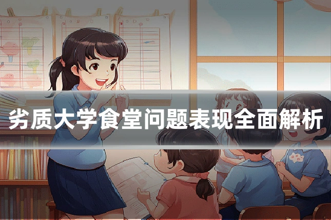 劣质大学食堂问题表现全面解析