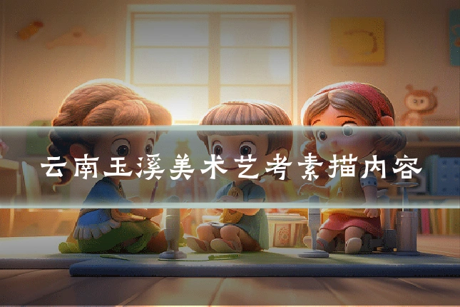 云南玉溪美术艺考素描内容