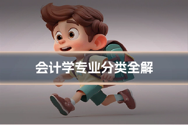 会计学专业分类全解