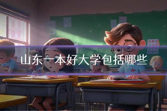山东一本好大学包括哪些