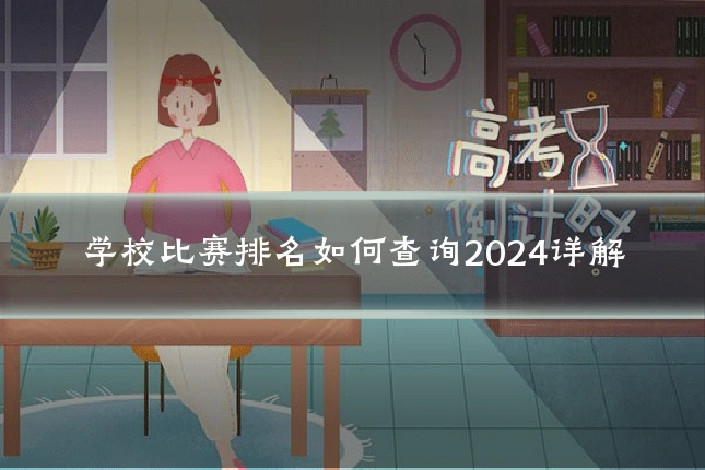 学校比赛排名如何查询2024详解