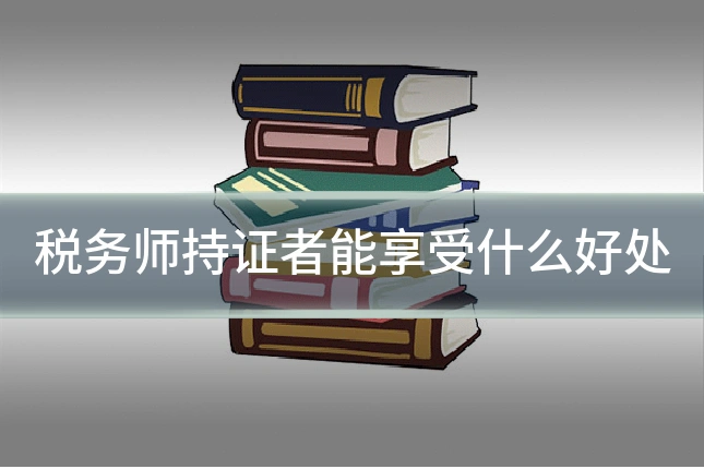 税务师持证者能享受什么好处