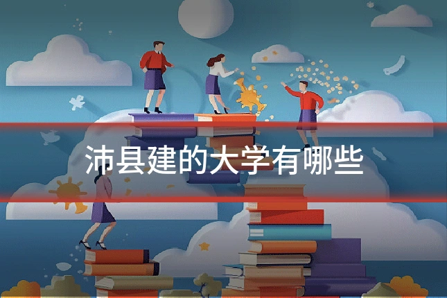 沛县建的大学有哪些