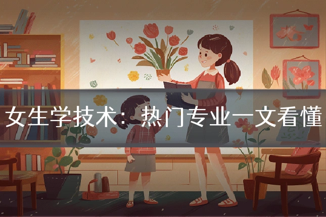 女生学技术：热门专业一文看懂