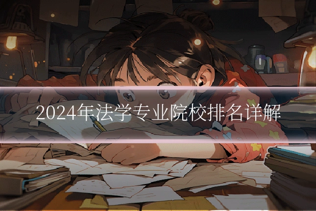 2024年法学专业院校排名详解