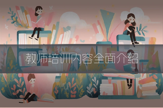教师培训内容全面介绍