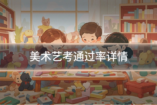 美术艺考通过率详情
