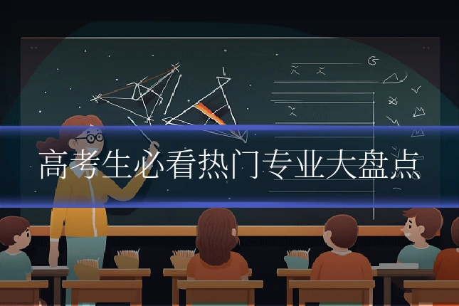 高考生必看热门专业大盘点