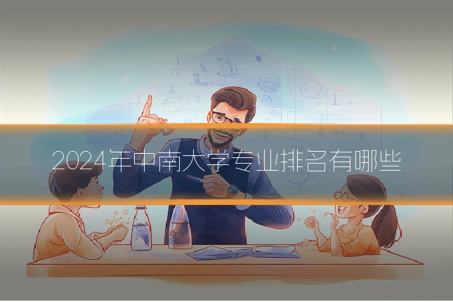 2024年中南大学专业排名有哪些