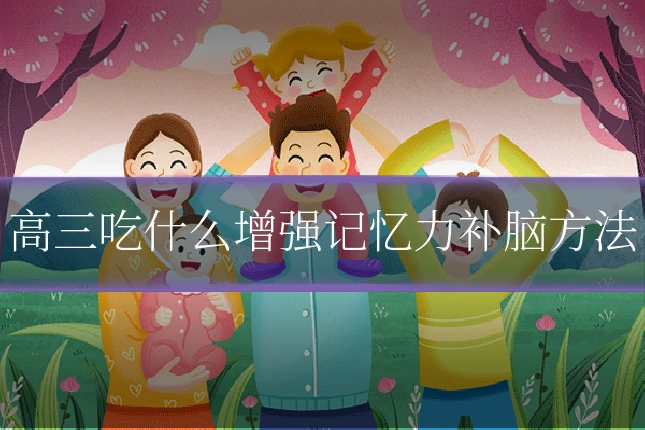 高三吃什么增强记忆力补脑方法