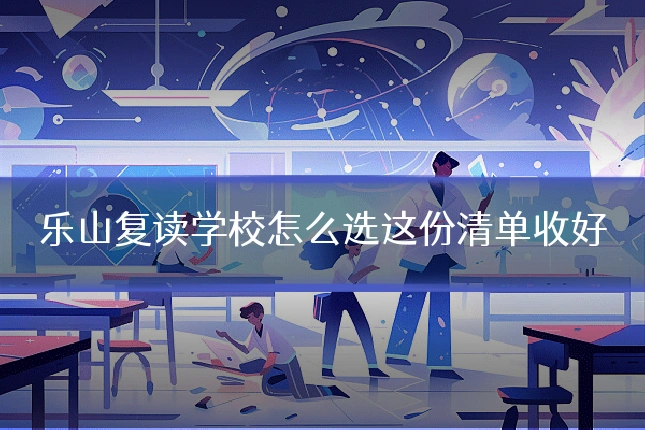 乐山复读学校怎么选这份清单收好