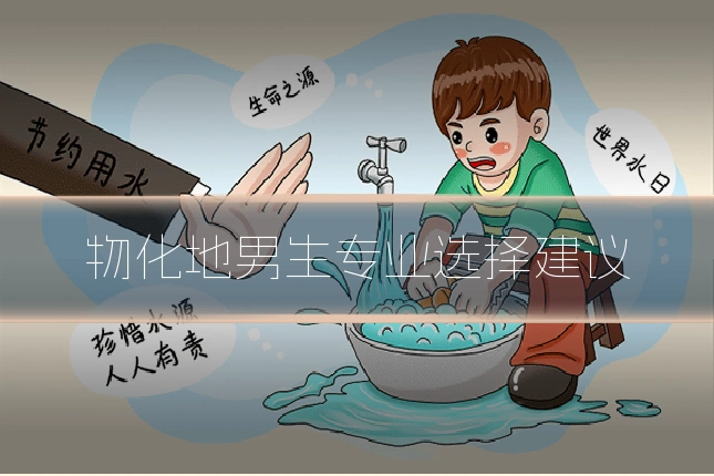 物化地男生专业选择建议