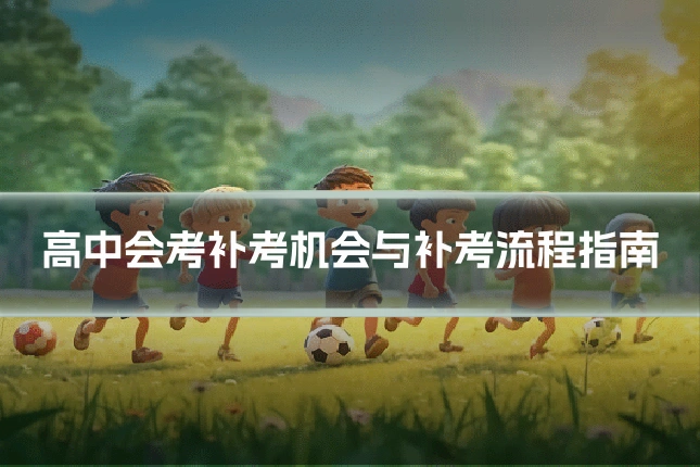 高中会考补考机会与补考流程指南