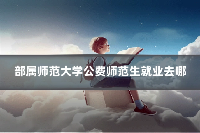 部属师范大学公费师范生就业去哪