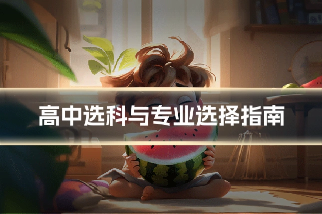 高中选科与专业选择指南